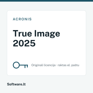Acronis True Image 2025 – licencija