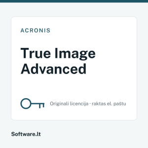 Acronis True Image Advanced – licencija