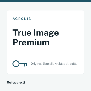 Acronis True Image Premium — лицензия