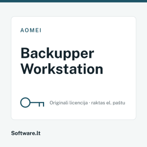 AOMEI Backupper Workstation licencija