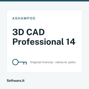 Ashampoo 3D CAD Professional 14 licencija