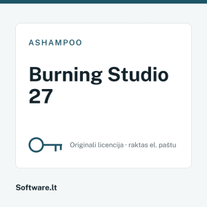 Ashampoo Burning Studio 27 – licencija