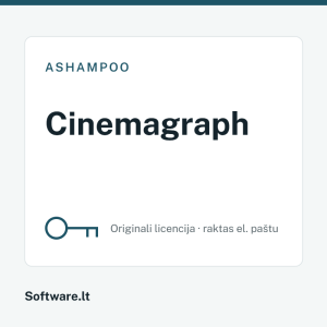 Ashampoo Cinemagraph licencija