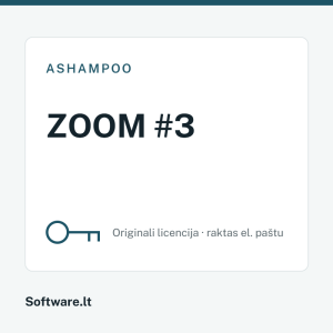 Ashampoo ZOOM #3 licencija