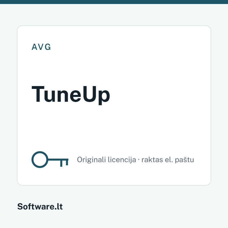 AVG TuneUp – licencija