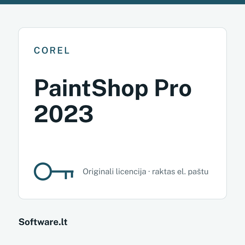 Corel PaintShop Pro 2023 – licencija