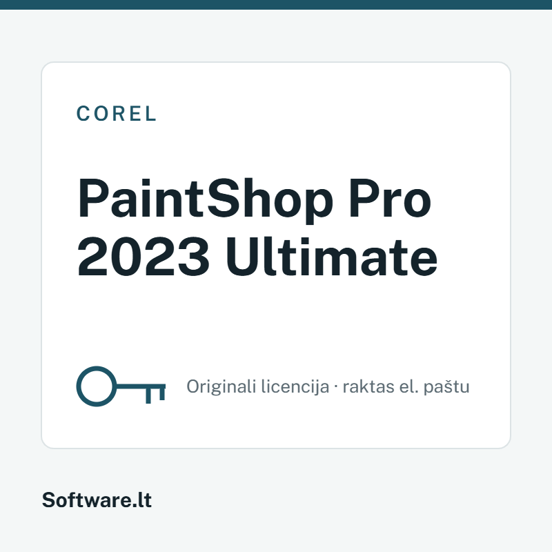 Corel PaintShop Pro 2023 Ultimate – licencija