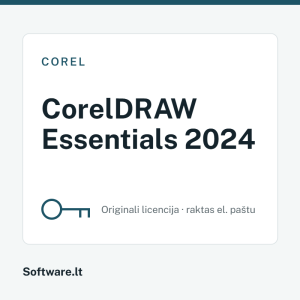 CorelDRAW Essentials 2024 licencija