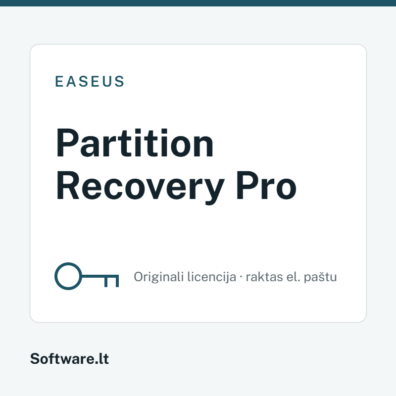 EaseUS Partition Recovery Pro — лицензия