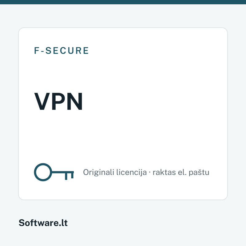 F-Secure VPN – licencija