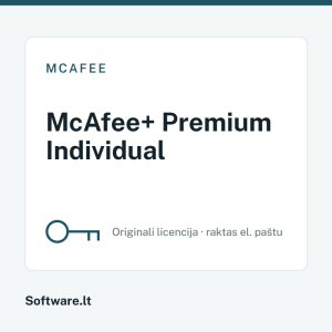 McAfee+ Premium Individual licencija
