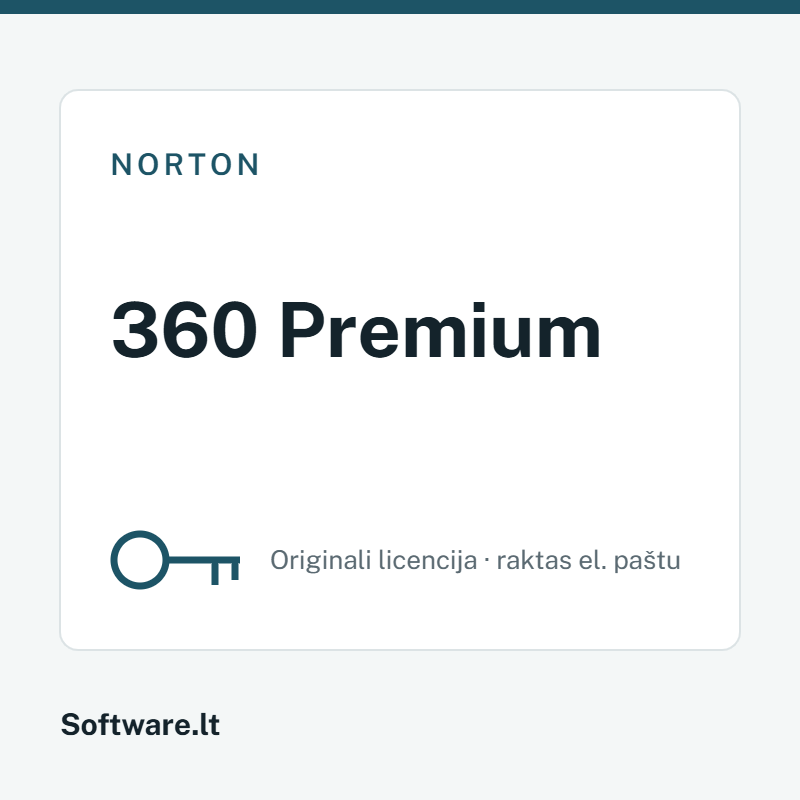 Norton 360 Premium – licencija