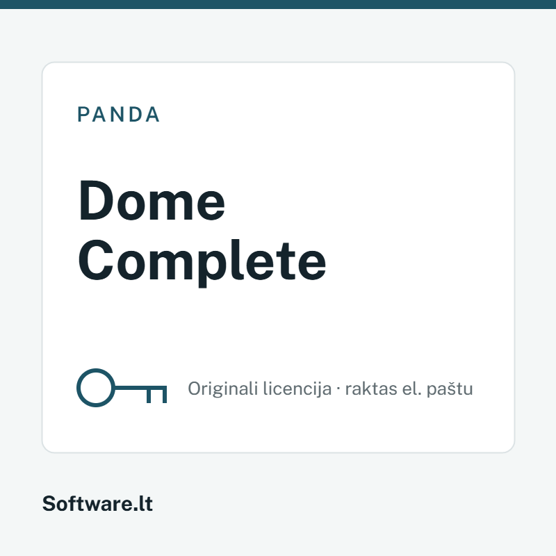Panda Dome Complete licencija