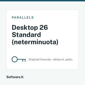Parallels Desktop 26 Standard (neterminuota) licencija