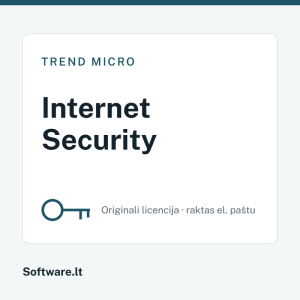 Trend Micro Internet Security – licencija