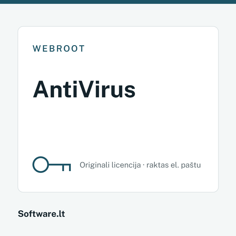 Webroot AntiVirus licencija